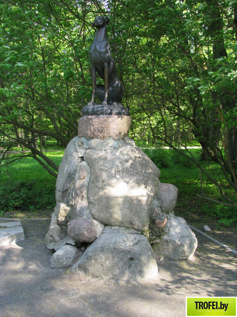 Памятник собаке в Старом парке
